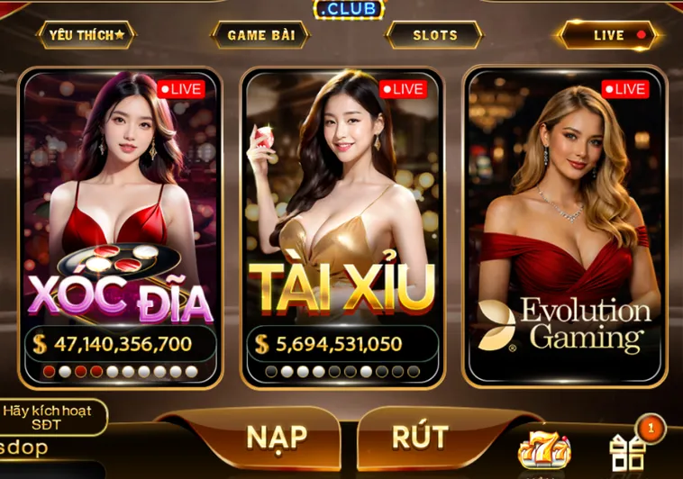 Casino Online HitClub Sảnh Bài Trực Tuyến Đẳng Cấp Quốc Tế Đổi Thưởng Thần Tốc