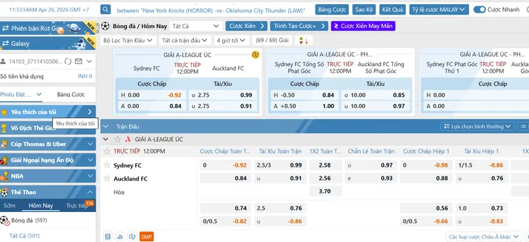 Trải Nghiệm Đẳng Cấp Cá Cược Thượng Lưu Tại O Thể Thao Tại HitClub