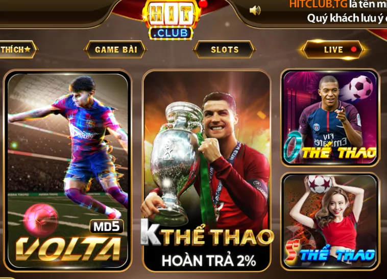Chinh Phục Đỉnh Cao Cá Cược Trực Tuyến Cùng Sảnh Thể Thao HitClub Đẳng Cấp Nhất